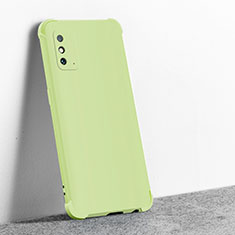 Custodia Silicone Ultra Sottile Morbida 360 Gradi Cover C01 per Huawei Honor X10 Max 5G Verde Pastello