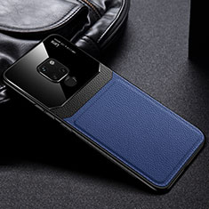 Custodia Silicone Ultra Sottile Morbida 360 Gradi Cover C01 per Huawei Mate 20 X 5G Blu