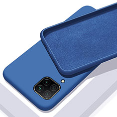 Custodia Silicone Ultra Sottile Morbida 360 Gradi Cover C01 per Huawei Nova 6 SE Blu
