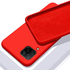 Custodia Silicone Ultra Sottile Morbida 360 Gradi Cover C01 per Huawei Nova 6 SE Rosso