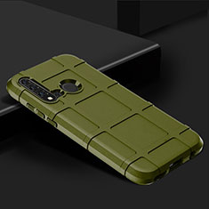 Custodia Silicone Ultra Sottile Morbida 360 Gradi Cover C01 per Huawei P20 Lite (2019) Verde