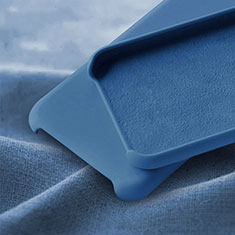 Custodia Silicone Ultra Sottile Morbida 360 Gradi Cover C01 per Huawei P30 Lite Blu