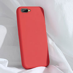 Custodia Silicone Ultra Sottile Morbida 360 Gradi Cover C01 per Oppo R15X Rosso