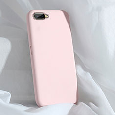 Custodia Silicone Ultra Sottile Morbida 360 Gradi Cover C01 per Oppo R17 Neo Rosa