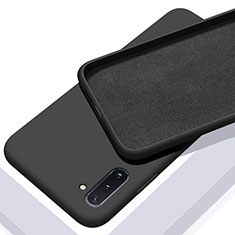 Custodia Silicone Ultra Sottile Morbida 360 Gradi Cover C01 per Samsung Galaxy Note 10 5G Nero