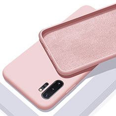 Custodia Silicone Ultra Sottile Morbida 360 Gradi Cover C01 per Samsung Galaxy Note 10 Plus 5G Rosa