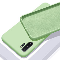 Custodia Silicone Ultra Sottile Morbida 360 Gradi Cover C01 per Samsung Galaxy Note 10 Plus Verde