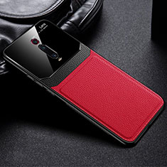 Custodia Silicone Ultra Sottile Morbida 360 Gradi Cover C01 per Xiaomi Mi 9T Rosso