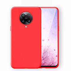 Custodia Silicone Ultra Sottile Morbida 360 Gradi Cover C01 per Xiaomi Redmi K30 Pro Zoom Rosso