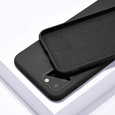 Custodia Silicone Ultra Sottile Morbida 360 Gradi Cover C02 per Apple iPhone 11 Pro Nero