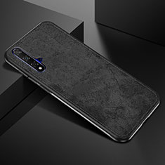 Custodia Silicone Ultra Sottile Morbida 360 Gradi Cover C02 per Huawei Honor 20S Nero