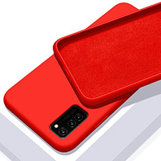 Custodia Silicone Ultra Sottile Morbida 360 Gradi Cover C02 per Huawei Honor V30 Pro 5G Rosso