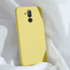 Custodia Silicone Ultra Sottile Morbida 360 Gradi Cover C02 per Huawei Mate 20 Lite Giallo