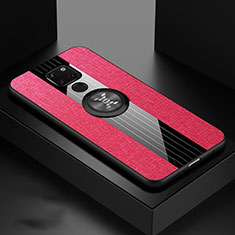 Custodia Silicone Ultra Sottile Morbida 360 Gradi Cover C02 per Huawei Mate 20 Rosso