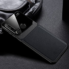 Custodia Silicone Ultra Sottile Morbida 360 Gradi Cover C02 per Huawei P20 Lite (2019) Nero