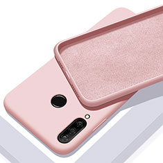 Custodia Silicone Ultra Sottile Morbida 360 Gradi Cover C02 per Huawei P30 Lite New Edition Rosa