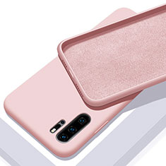 Custodia Silicone Ultra Sottile Morbida 360 Gradi Cover C02 per Huawei P30 Pro New Edition Rosa