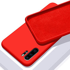 Custodia Silicone Ultra Sottile Morbida 360 Gradi Cover C02 per Huawei P30 Pro Rosso