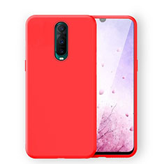 Custodia Silicone Ultra Sottile Morbida 360 Gradi Cover C02 per Oppo R17 Pro Rosso