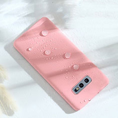 Custodia Silicone Ultra Sottile Morbida 360 Gradi Cover C02 per Samsung Galaxy S10e Rosa