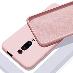 Custodia Silicone Ultra Sottile Morbida 360 Gradi Cover C02 per Xiaomi Mi 9T Pro Rosa