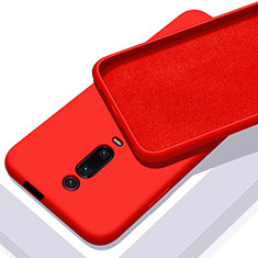 Custodia Silicone Ultra Sottile Morbida 360 Gradi Cover C02 per Xiaomi Mi 9T Pro Rosso