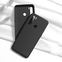 Custodia Silicone Ultra Sottile Morbida 360 Gradi Cover C02 per Xiaomi Redmi Note 8 (2021) Nero