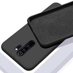 Custodia Silicone Ultra Sottile Morbida 360 Gradi Cover C02 per Xiaomi Redmi Note 8 Pro Nero