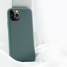 Custodia Silicone Ultra Sottile Morbida 360 Gradi Cover C03 per Apple iPhone 11 Pro Grigio