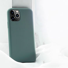 Custodia Silicone Ultra Sottile Morbida 360 Gradi Cover C03 per Apple iPhone 11 Pro Max Grigio