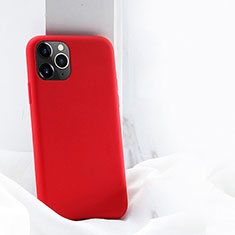 Custodia Silicone Ultra Sottile Morbida 360 Gradi Cover C03 per Apple iPhone 11 Pro Max Rosso