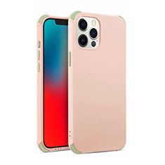 Custodia Silicone Ultra Sottile Morbida 360 Gradi Cover C03 per Apple iPhone 12 Pro Max Rosa