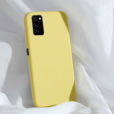 Custodia Silicone Ultra Sottile Morbida 360 Gradi Cover C03 per Huawei Honor V30 5G Giallo