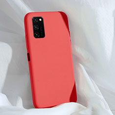 Custodia Silicone Ultra Sottile Morbida 360 Gradi Cover C03 per Huawei Honor V30 5G Rosso