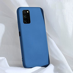 Custodia Silicone Ultra Sottile Morbida 360 Gradi Cover C03 per Huawei Honor View 30 5G Blu