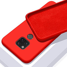 Custodia Silicone Ultra Sottile Morbida 360 Gradi Cover C03 per Huawei Mate 20 X 5G Rosso