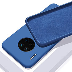 Custodia Silicone Ultra Sottile Morbida 360 Gradi Cover C03 per Huawei Mate 30 5G Blu