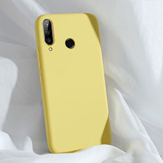 Custodia Silicone Ultra Sottile Morbida 360 Gradi Cover C03 per Huawei Nova 4e Giallo