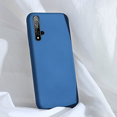 Custodia Silicone Ultra Sottile Morbida 360 Gradi Cover C03 per Huawei Nova 5 Pro Blu