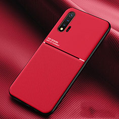 Custodia Silicone Ultra Sottile Morbida 360 Gradi Cover C03 per Huawei Nova 6 5G Rosso