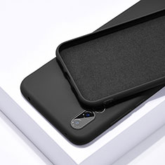 Custodia Silicone Ultra Sottile Morbida 360 Gradi Cover C03 per Huawei P20 Pro Nero