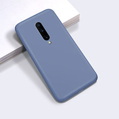 Custodia Silicone Ultra Sottile Morbida 360 Gradi Cover C03 per OnePlus 8 Grigio