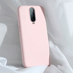 Custodia Silicone Ultra Sottile Morbida 360 Gradi Cover C03 per Oppo R17 Pro Rosa