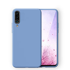 Custodia Silicone Ultra Sottile Morbida 360 Gradi Cover C03 per Samsung Galaxy A90 5G Blu