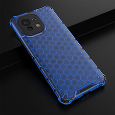 Custodia Silicone Ultra Sottile Morbida 360 Gradi Cover C03 per Xiaomi Mi 11 5G Blu