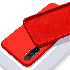 Custodia Silicone Ultra Sottile Morbida 360 Gradi Cover C03 per Xiaomi Mi Note 10 Pro Rosso