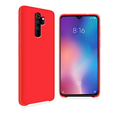 Custodia Silicone Ultra Sottile Morbida 360 Gradi Cover C03 per Xiaomi Redmi Note 8 Pro Rosso