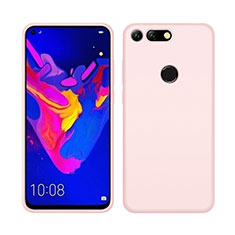 Custodia Silicone Ultra Sottile Morbida 360 Gradi Cover C04 per Huawei Honor View 20 Rosa