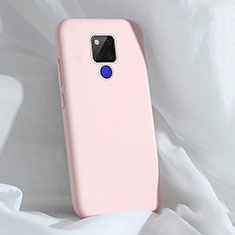 Custodia Silicone Ultra Sottile Morbida 360 Gradi Cover C04 per Huawei Mate 20 X 5G Rosa