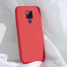 Custodia Silicone Ultra Sottile Morbida 360 Gradi Cover C04 per Huawei Mate 20 X 5G Rosso